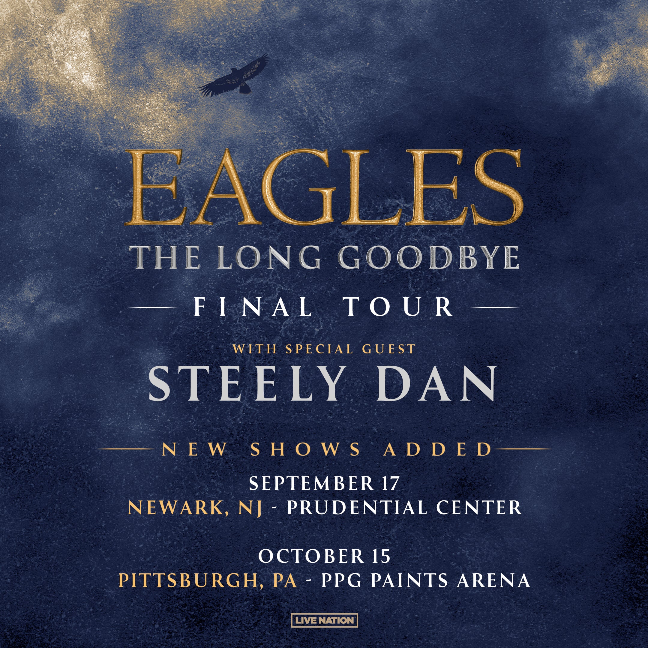 eagles tour schedule