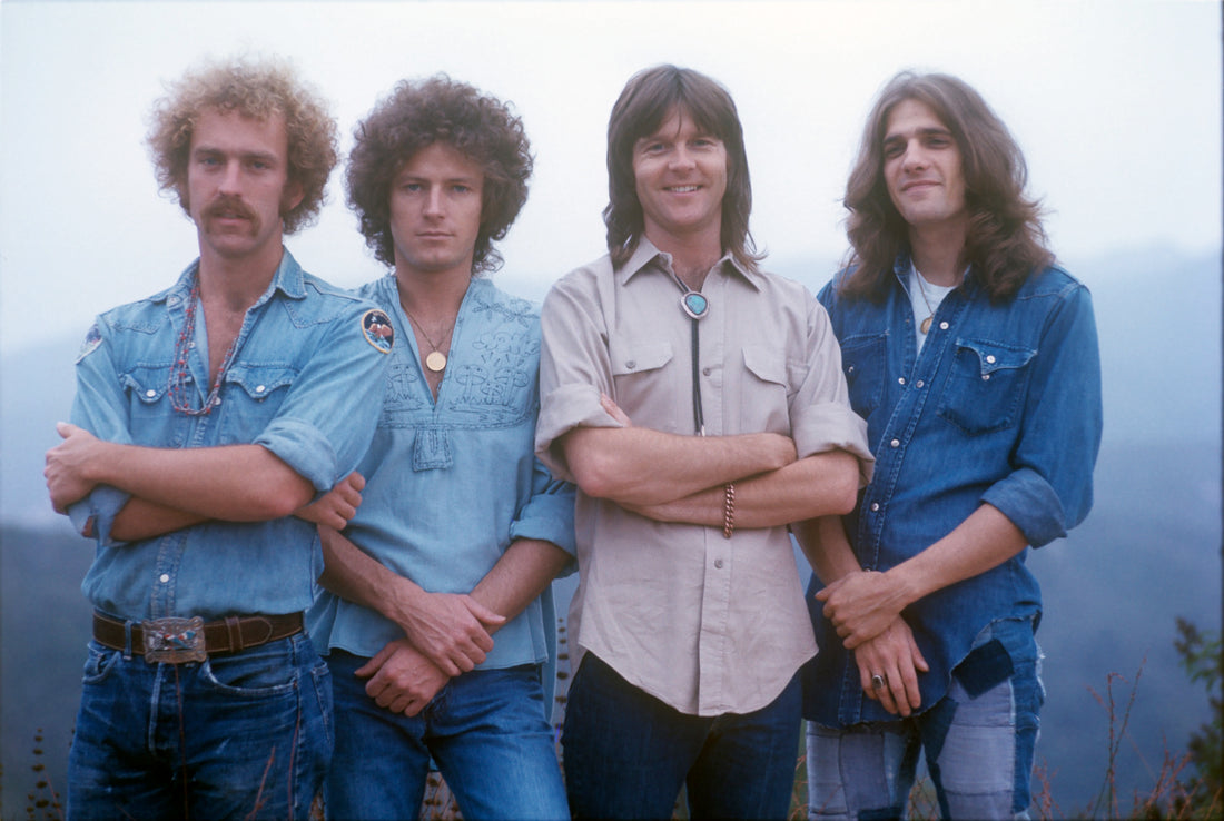 Eagles band photo with Randy Meisner
