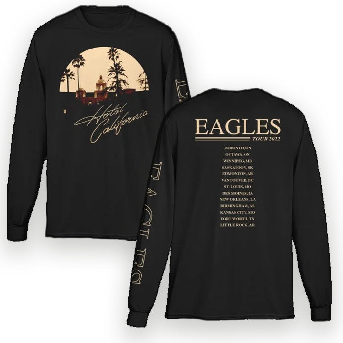 eagles hotel california tour setlist 2022