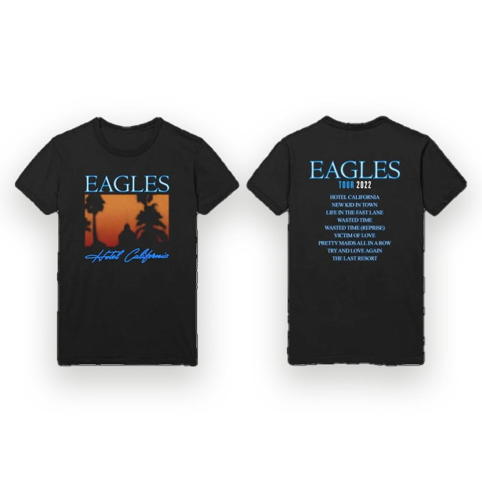 Eagles Hotel California Men's Black T-Shirt – Grindstore